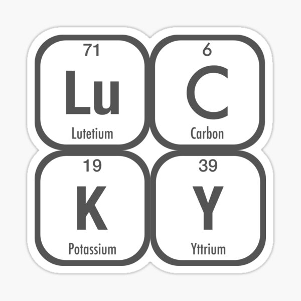 lucky-element-sticker-for-sale-by-jiva-jones-redbubble