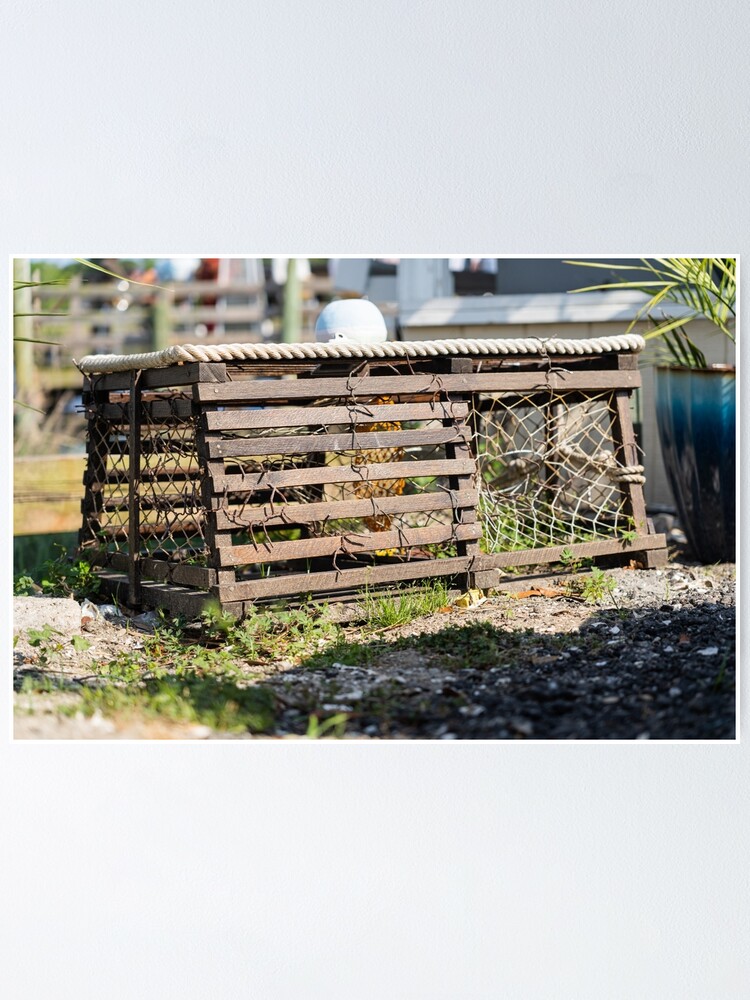 Crab Trap Poster for Sale by KensLensDesigns