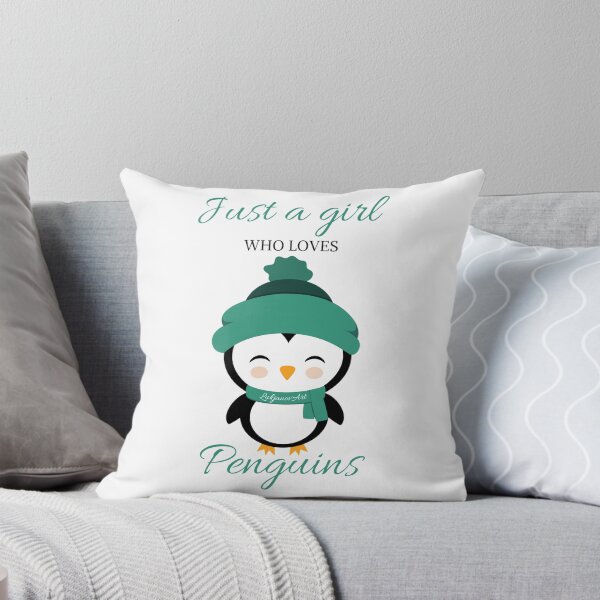 Item preview, Just a girl who loves penguins - Winter designed and sold by LukjanovArt.