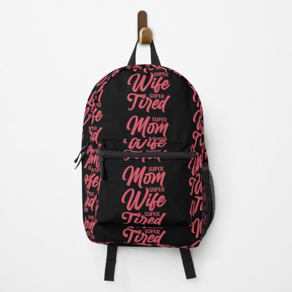 Item preview, Super Mom Super Wife Super Tired Love You Mom You are the Best Mom Best Mother's Day Ever Gift Premium Apparel Funny Holiday Xmas designed and sold by DesignByHeartUK.