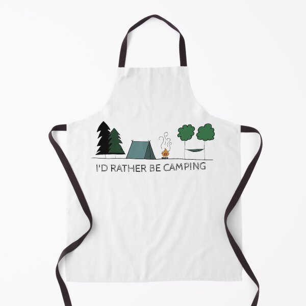 Item preview, I'd Rather be Camping designed and sold by Laura Lise Wong.