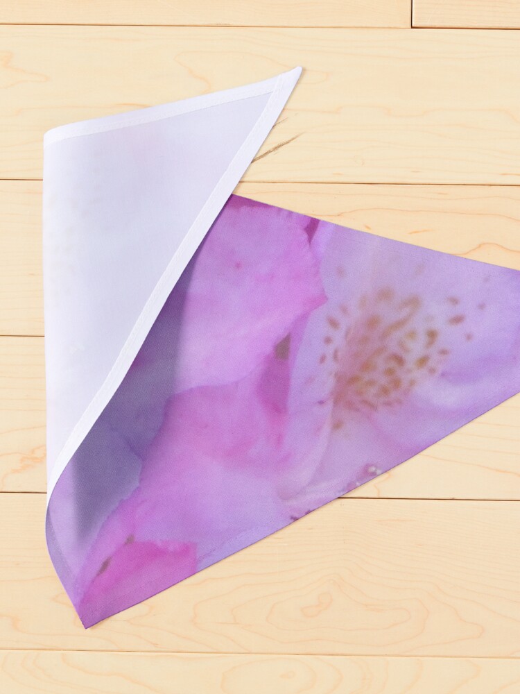 Alternate view of Vibrant Pink Floral Pet Bandana