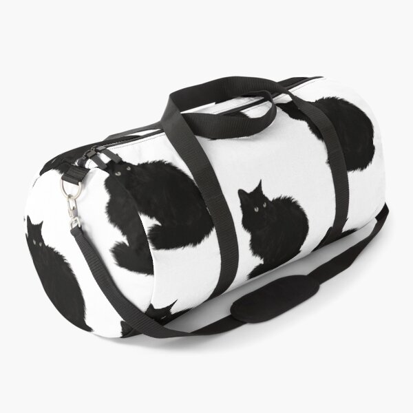 Item preview, Big Fluffy Black Cat  >^..^< designed and sold by bayberrygal.