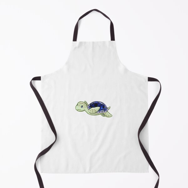 Item preview, Sapphire Cute Sea Turtle Sticker designed and sold by 10six.