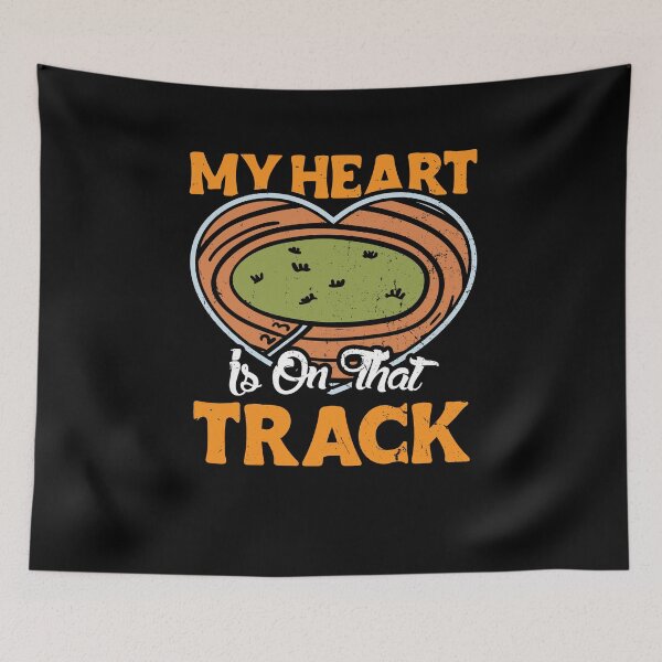 Item preview, My Heart Is On That Track Sprinter designed and sold by Betsytiptoe.