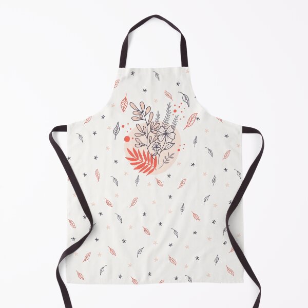 Item preview, Falling Leaves with Blue and Red Flowers designed and sold by TheHotIgloo.