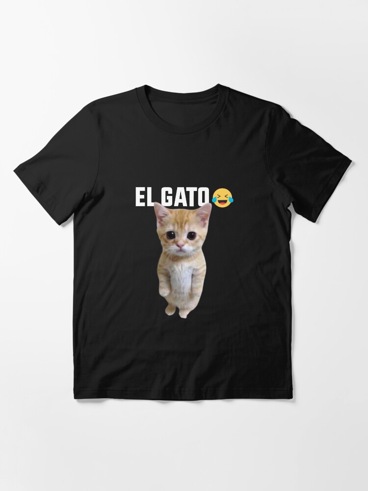 El Gato Meme Sad Crying Cat Munchkin Kitty Meme T Shirt By Aminemahboubi Redbubble