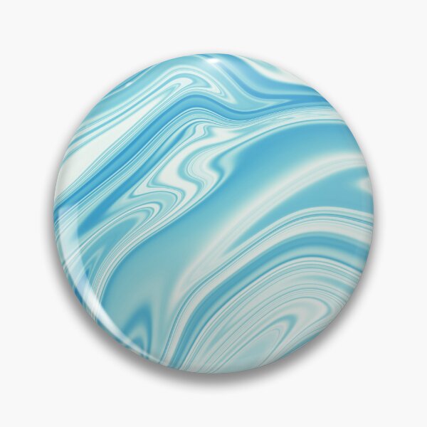 Item preview, Light Blue Fluidart Marble Paint designed and sold by magnicious.