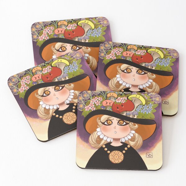 Item preview, Nina and the Mushrooms  designed and sold by Yara Oliveira.