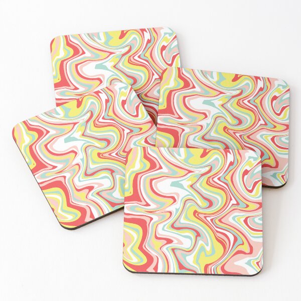Item preview, Marbled Pattern ~ Refreshing Summer Palette designed and sold by Daniel Bevis Design.