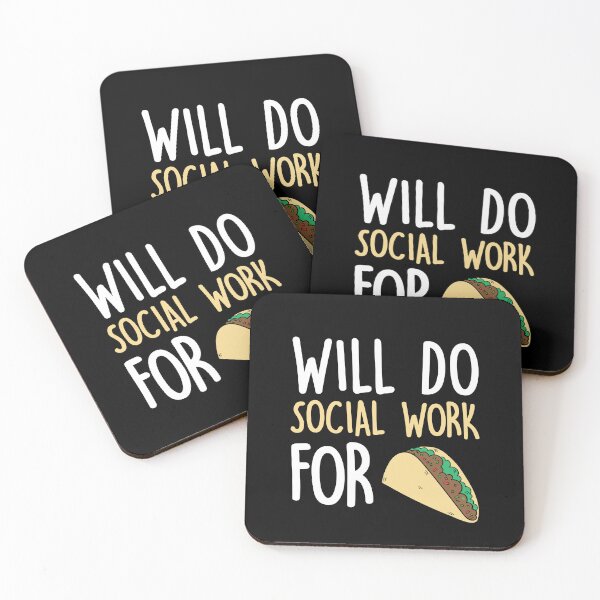 Item preview, Will Do Social Work For Tacos designed and sold by Dufawa.