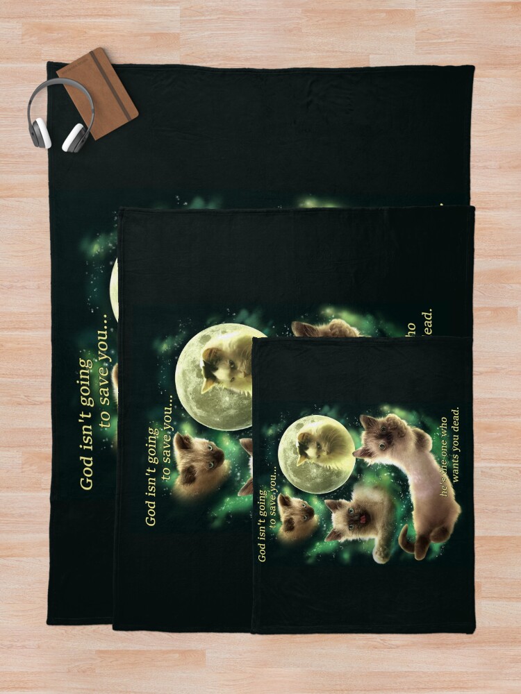 Alternate view of The Creation of Faucet Throw Blanket