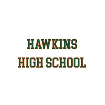 Artwork thumbnail, Hawkins high school stranger things shirt hat sticker by CharlesXavier1