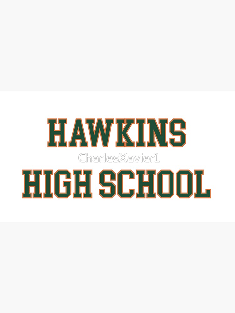 Thumbnail 7 of 7, Cap, Hawkins high school stranger things shirt hat sticker designed and sold by CharlesXavier1.