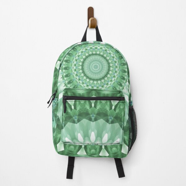 Item preview, Emerald Green Mandala designed and sold by Kelly Dietrich Mandala & Fractal Art.