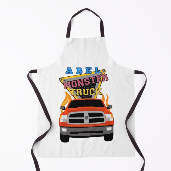Item preview, Abel name with monster truck designed and sold by VINOSILVER.