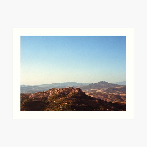 Sicilian Landscape Art Print