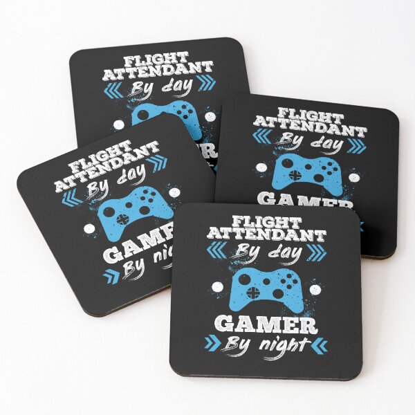 Item preview, Flight attendant By Day Gamer By Night for Best Flight attendant designed and sold by SVPOD.