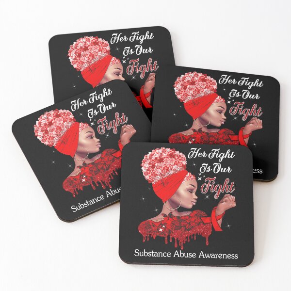 Item preview, Her Fight Is Our Fight Substance Abuse Awareness designed and sold by Mnrshirley.