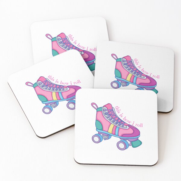 Item preview, Bright Roller Skate This Is How I Roll designed and sold by Pink Ribbon.