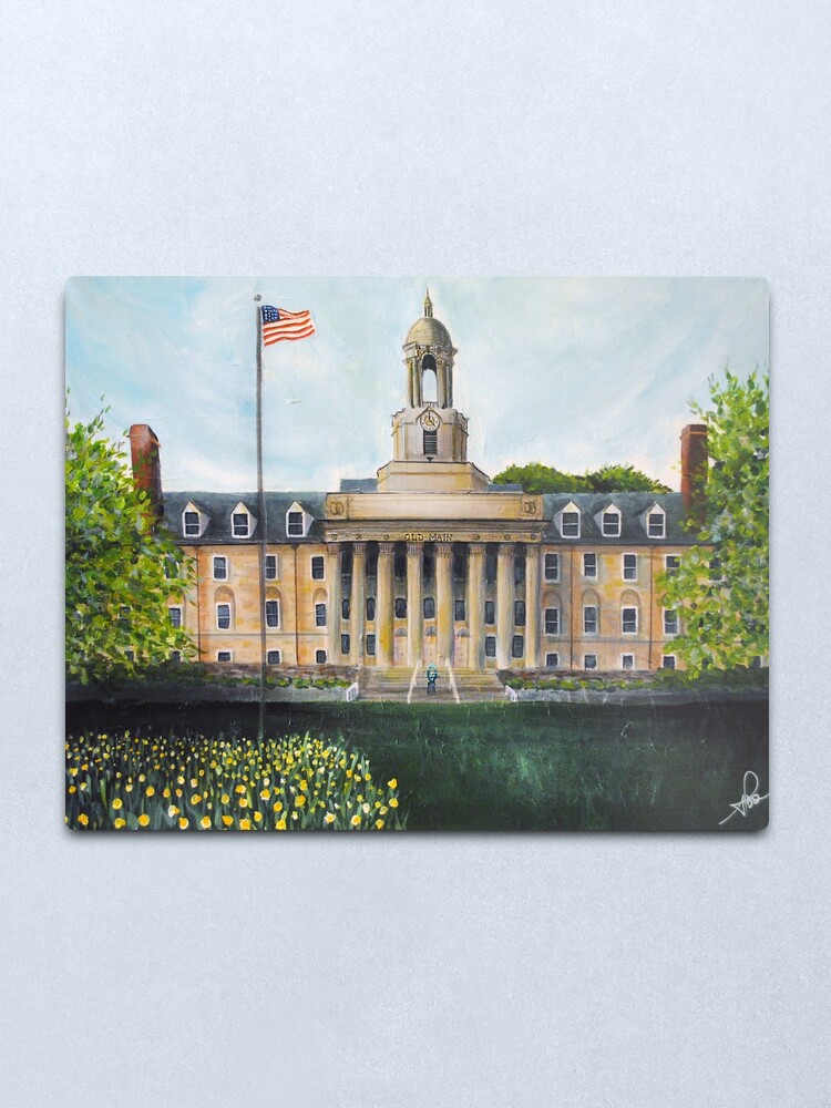Alternate view of Old Main | Penn State University Metal Print