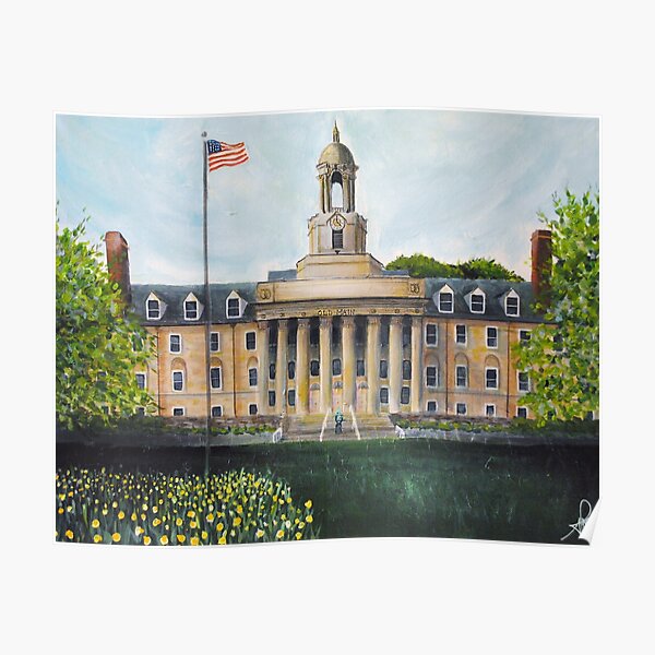 Old Main | Penn State University Poster