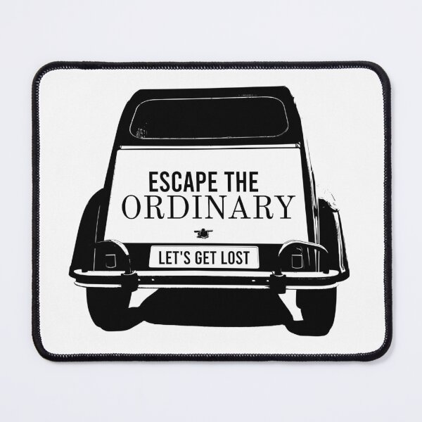 Item preview, Oldtimer 2cv Escape the ordinary humor designed and sold by 2CV-Oldtimers.