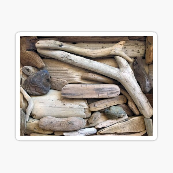 "Driftwood Art" Sticker for Sale by lesliemac713 Redbubble