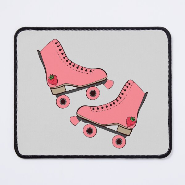 Item preview, Strawberry Quad Roller Skates designed and sold by Pink Ribbon.