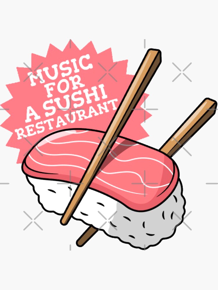 Music for a sushi restaurant | Harry styles | Sticker