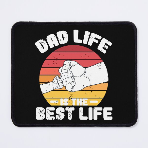 Item preview, Dad Life Is The Best Life Father And Child Fist Bump - Dark designed and sold by ttttee.