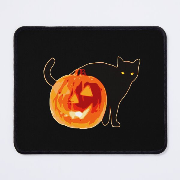 Item preview, Halloween black cat designed and sold by Catspeople.