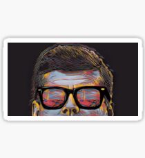 JFK Pop Art Sticker