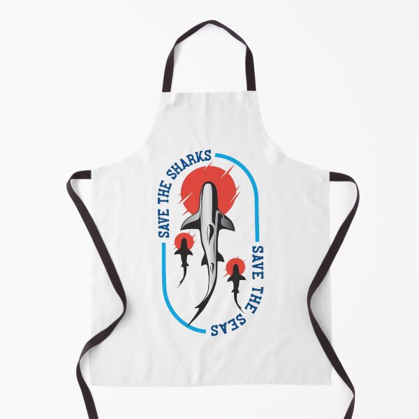 Item preview, Save The Sharks, Save the Seas designed and sold by blackdogshop.