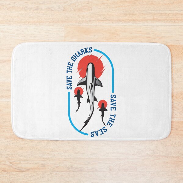 Item preview, Save The Sharks, Save the Seas designed and sold by blackdogshop.