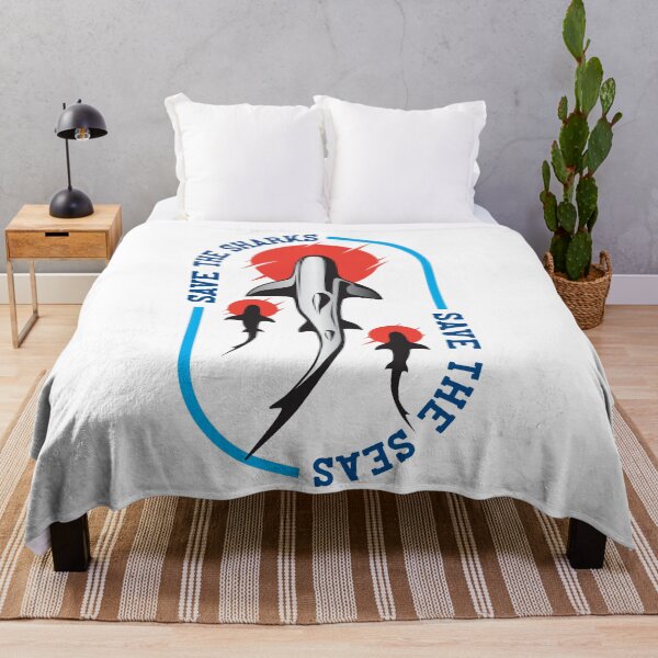 Item preview, Save The Sharks, Save the Seas designed and sold by blackdogshop.