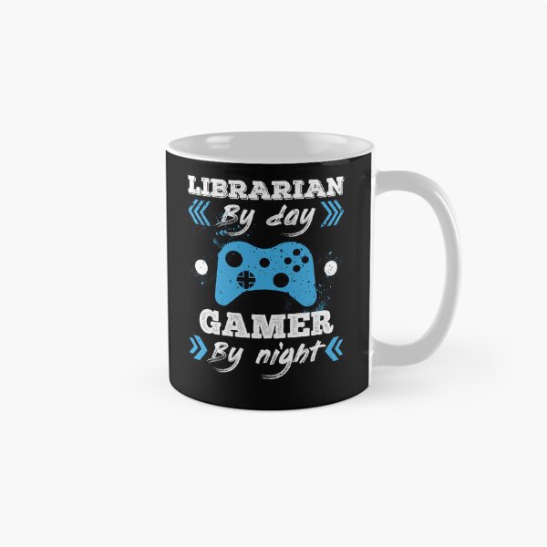 Item preview, Librarian By Day Gamer By Night for Best Librarian designed and sold by SVPOD.