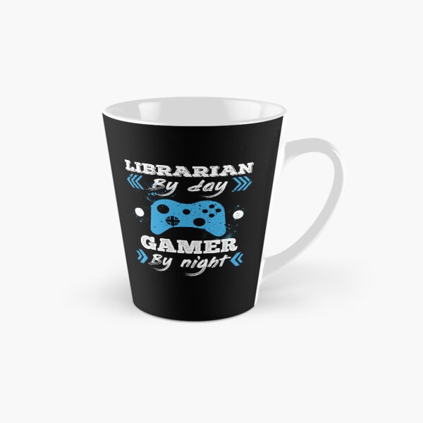 Item preview, Librarian By Day Gamer By Night for Best Librarian designed and sold by SVPOD.