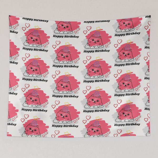Item preview, Happy birthday kitty. designed and sold by EMIPRINCESS.