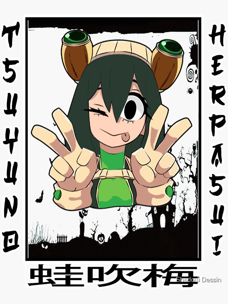 Tsuyu Asui Sticker For Sale By Rays95 Redbubble 6527