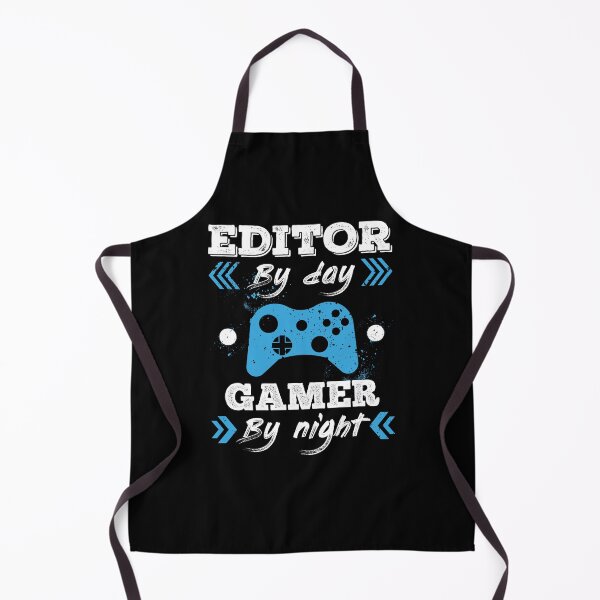 Aperçu de l'œuvre Editor By Day Gamer By Night pour le meilleur éditeur créée et vendue par SVPOD.