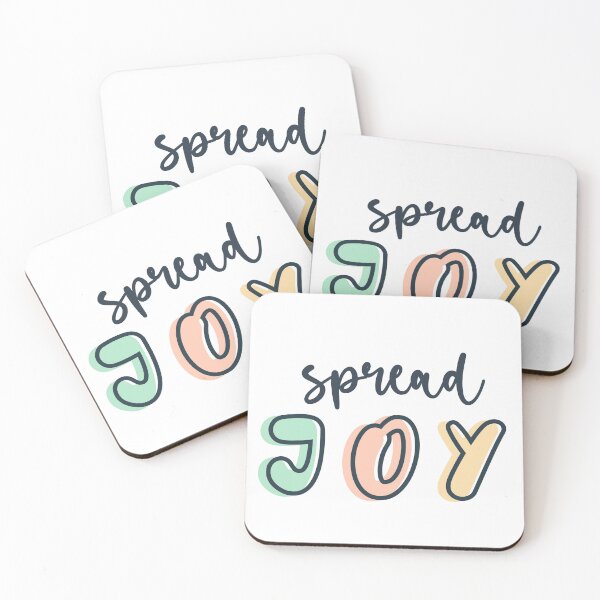 Item preview, Spread joy quote - positivity aspirational quote designed and sold by Estelle Stephens.