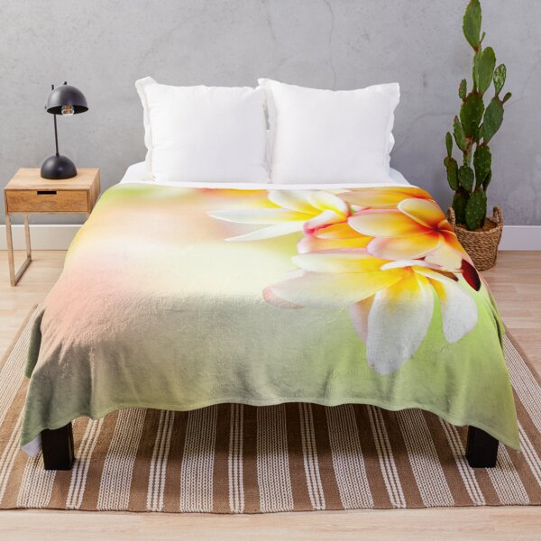 Item preview, Plumeria Tapestry designed and sold by CarletonArt.
