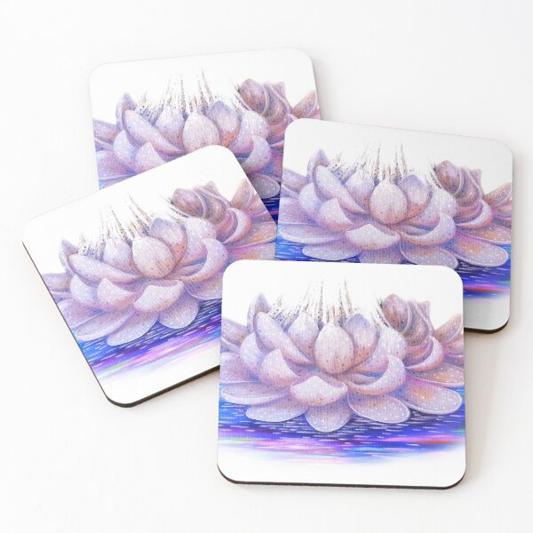 Item preview, Lotus flower, edited oil painting, #1 designed and sold by MariDaniArt.