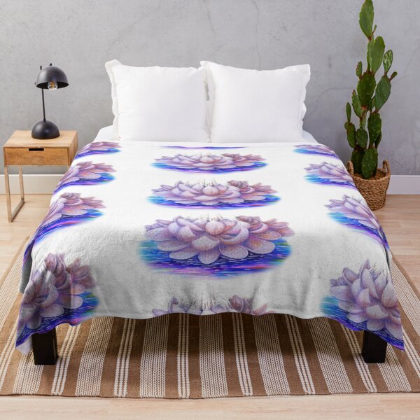 Item preview, Lotus flower, edited oil painting, #1 designed and sold by MariDaniArt.