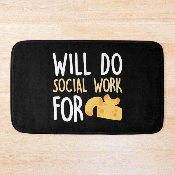 Item preview, Will Do Social Work For Mac & Cheese designed and sold by Dufawa.
