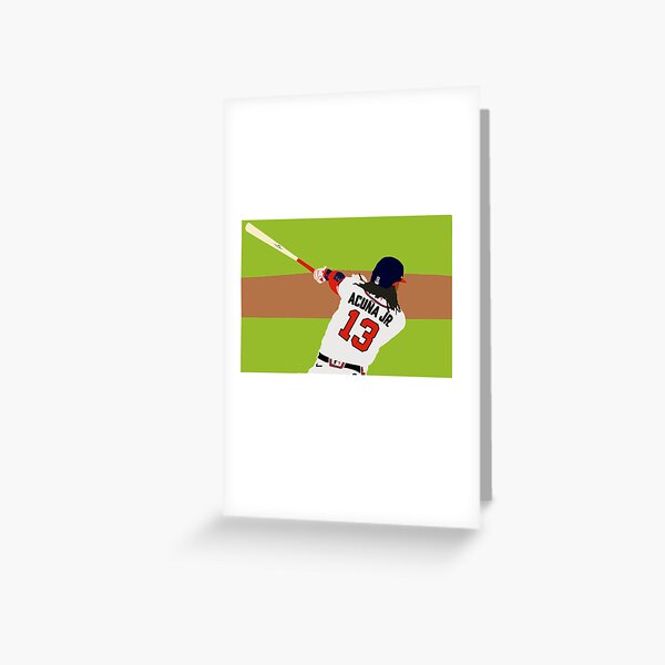 Atlanta Braves Logo Greeting Card by Jeromi Cesk