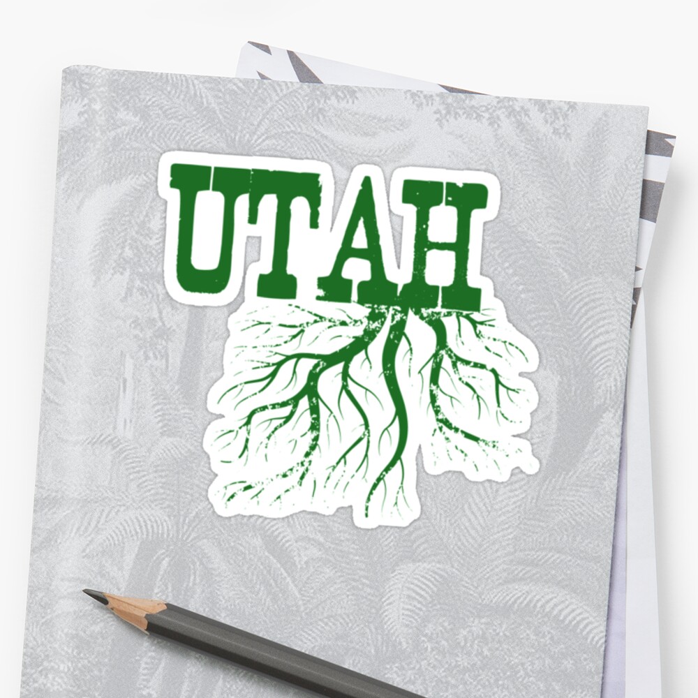  Utah Roots  Stickers  by surgedesigns Redbubble