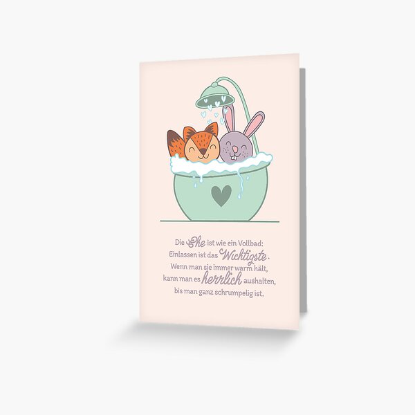 Item preview, Fuchs & Hase, the bathtub wedding! designed and sold by shesmile.
