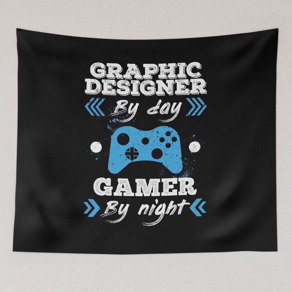 Item preview, Graphic Designer By Day Gamer By Night for Best Graphic Designer designed and sold by SVPOD.